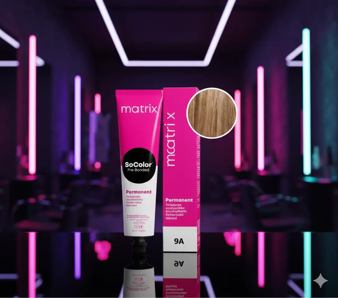 Крем-краска Matrix SOCOLOR 9A/9.1, о. светлый блондин пепельный 90 мл