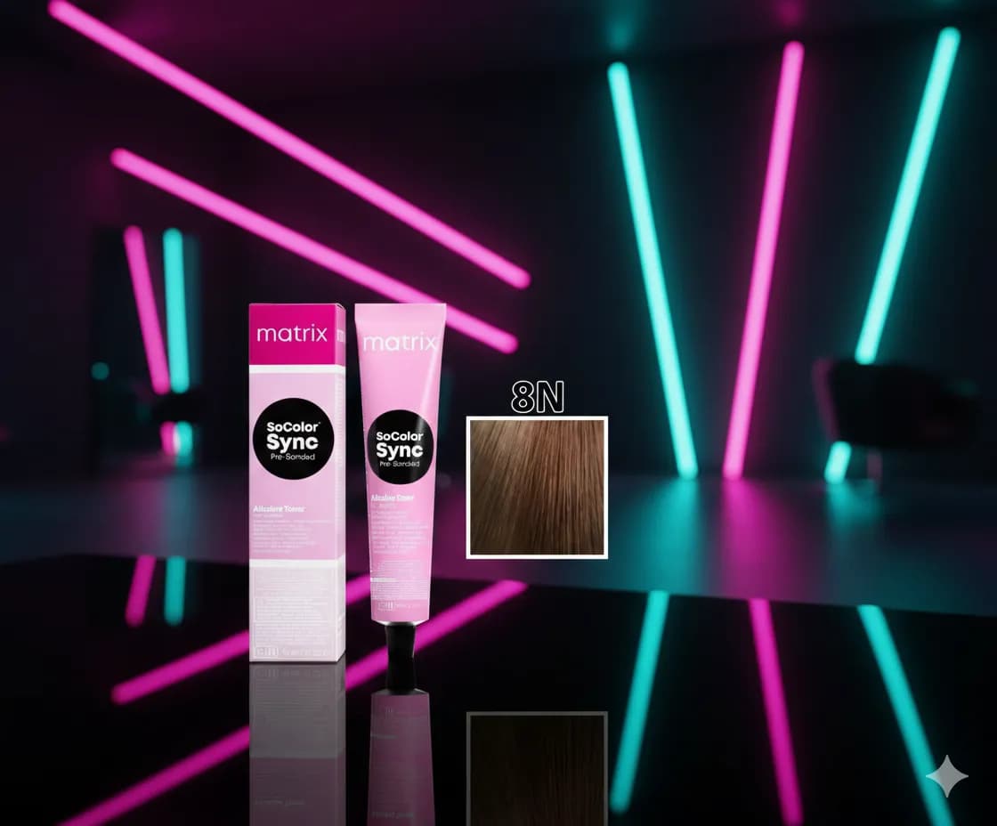 MATRIX SoColor Sync Alkaline 8N крем-краска 90 мл