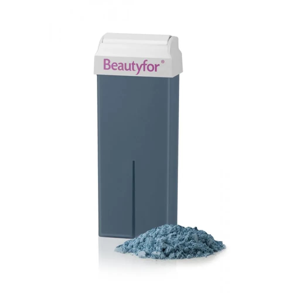 Beautyfor с азуленом воск синий средняя плотность 100 мл