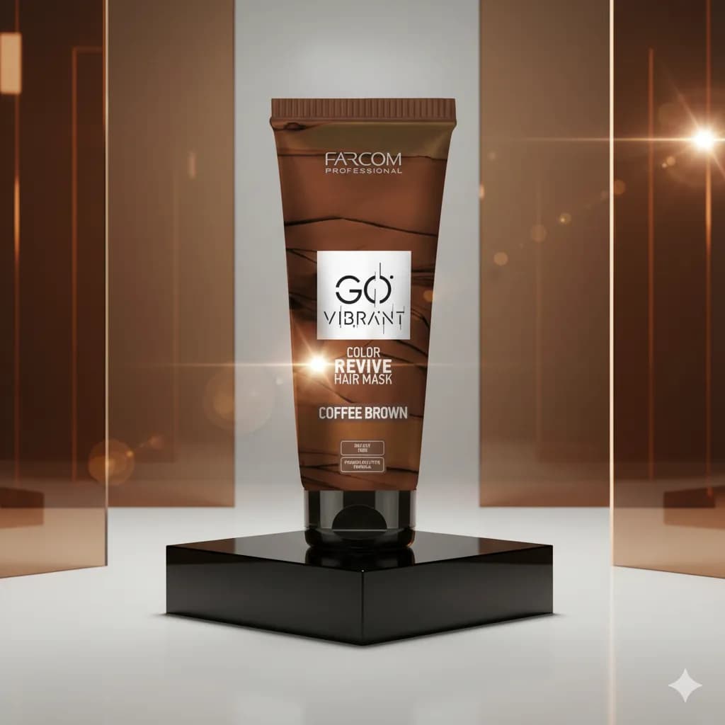 FARCOM Go vibrant coffee brown Кофейный тонирующая пена 200 мл