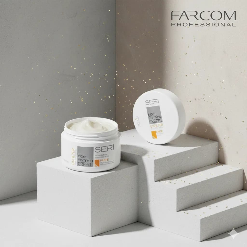 FARCOM Seri Fiber Forming Cream паста средняя фиксация 250 мл