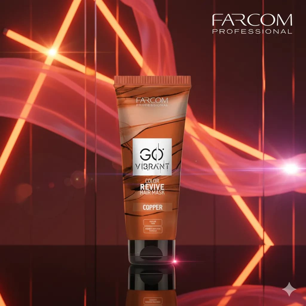 FARCOM маска оттеночная Go Vibrant copper медный 200 мл