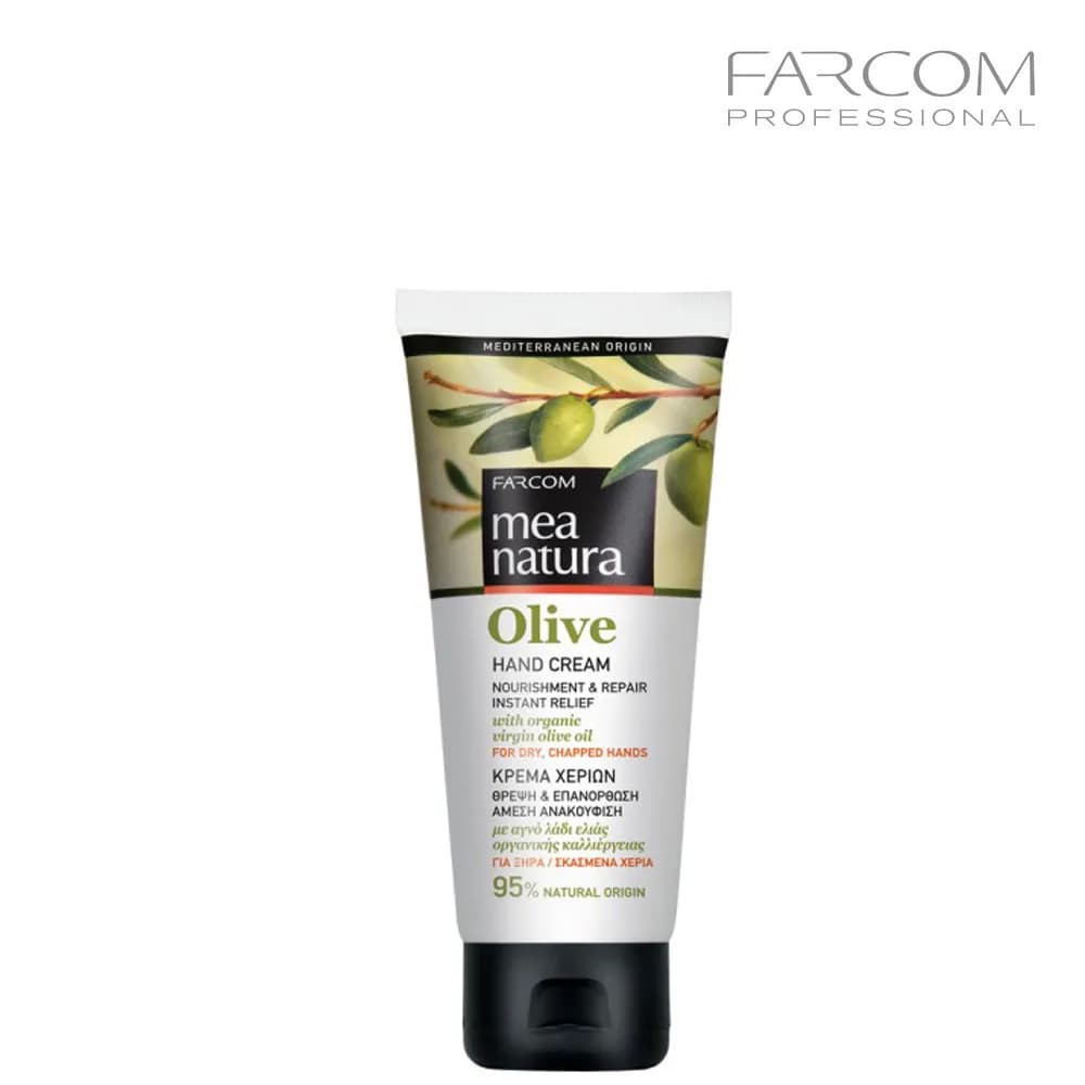 Крем питательный для рук MEA NATURA OLIVE для сухих, потрескивающихся рук 100 мл.Farcom