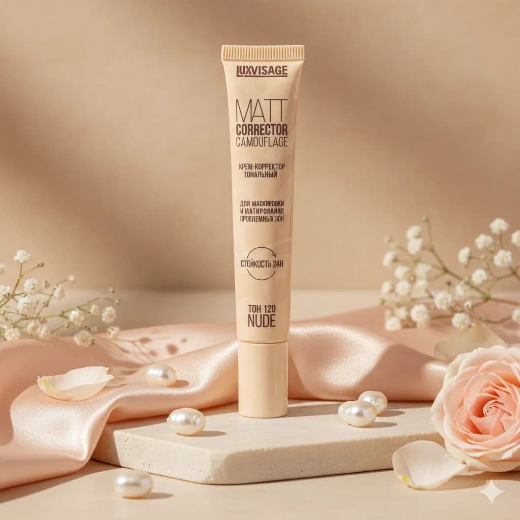 LUXVISAGE Matt тональный крем 120 nude 20 мл