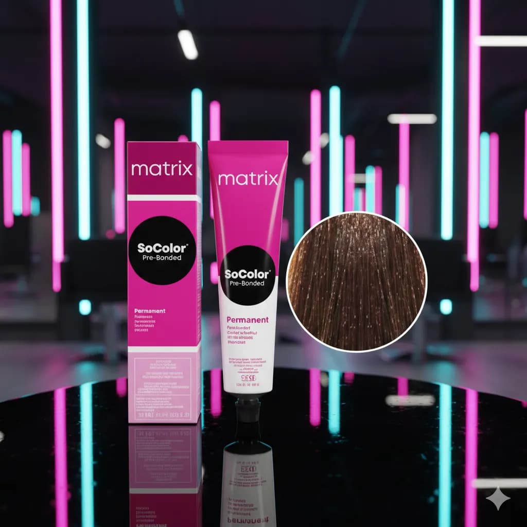 Крем-краска Matrix SOCOLOR 6MG/6.83, темный блондин мокка золотистый 90 мл