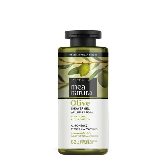 Гель для душа Farcom Mea Natura Olive Wellness & Revival, 300 мл