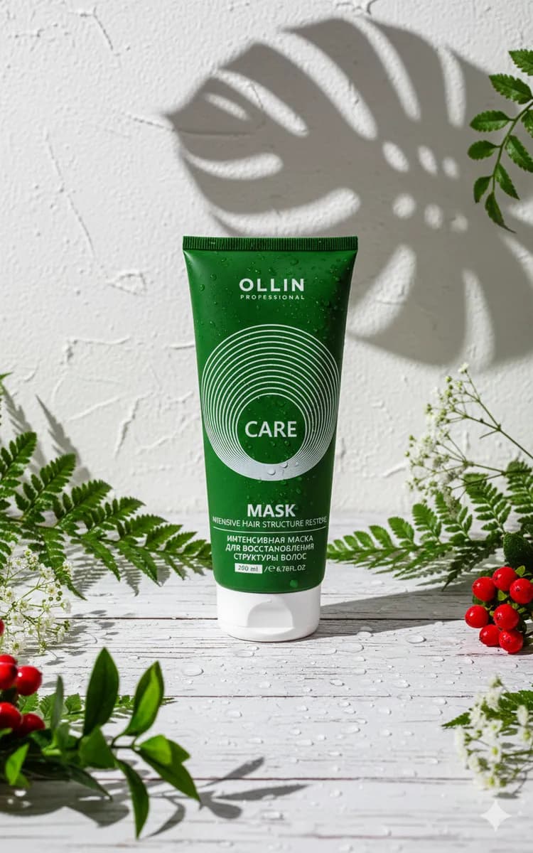 Ollin Professional Care для восстановления структуры волос маска 200 мл