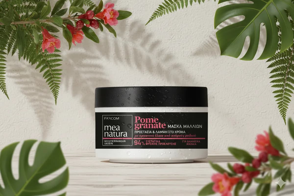 FARCOM маска Mea natura Pome granate 250 мл