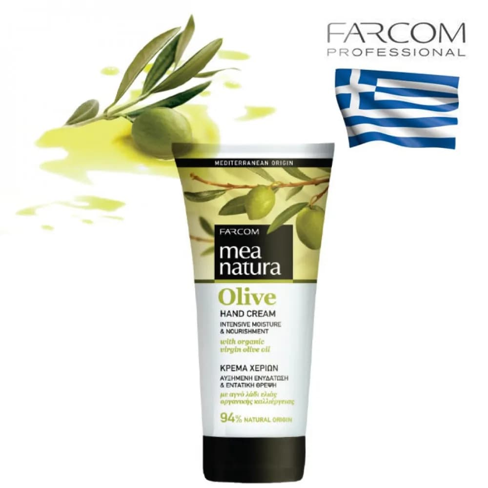Крем для рук увлажняющий MEA NATURA OLIVE MOISTURE & NOURISHMENT 100 мл.Farcom