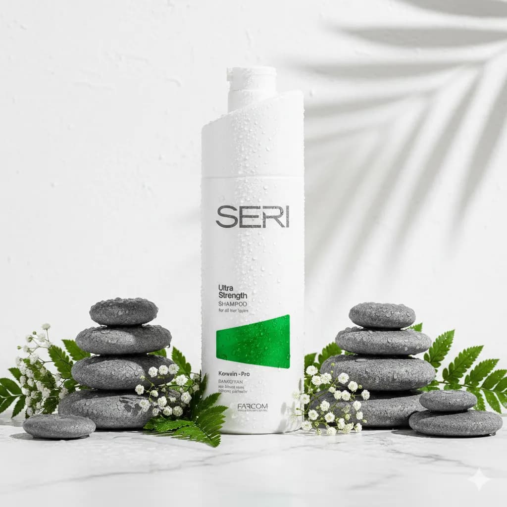 Шампунь SERI Experts ULTRA STRENGTH, питательный для всех типов волос 1000 мл, Farcom