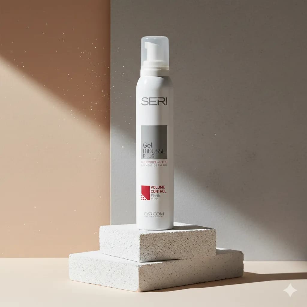 FARCOM Seri Gel Mousse Plus Volume Control гель-мусс средняя фиксация 200 мл