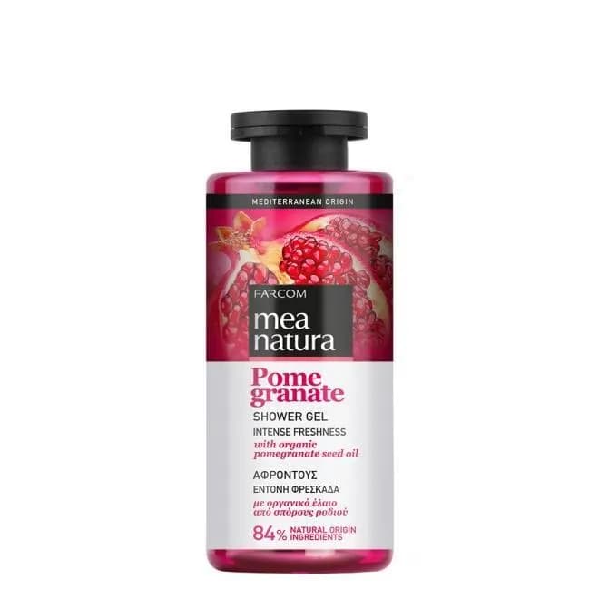 Гель для душа Farcom Mea Natura Pomegranate, 300 мл