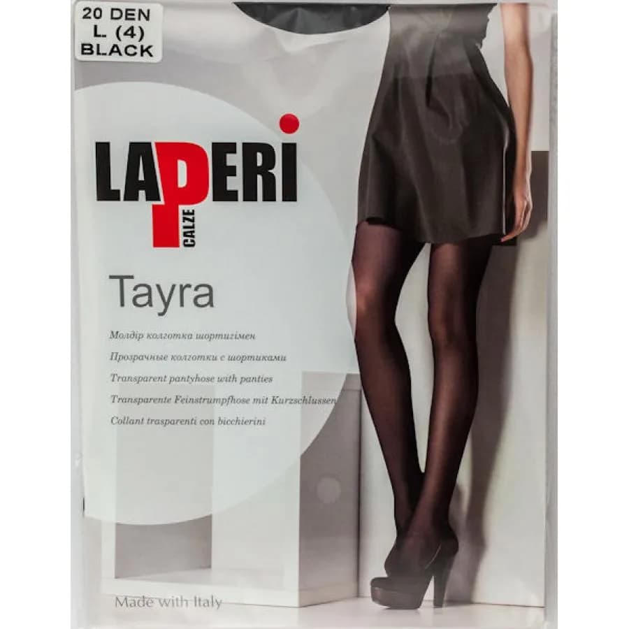 Колготки La Peri TAYRA 20 den, L (4), чёрные