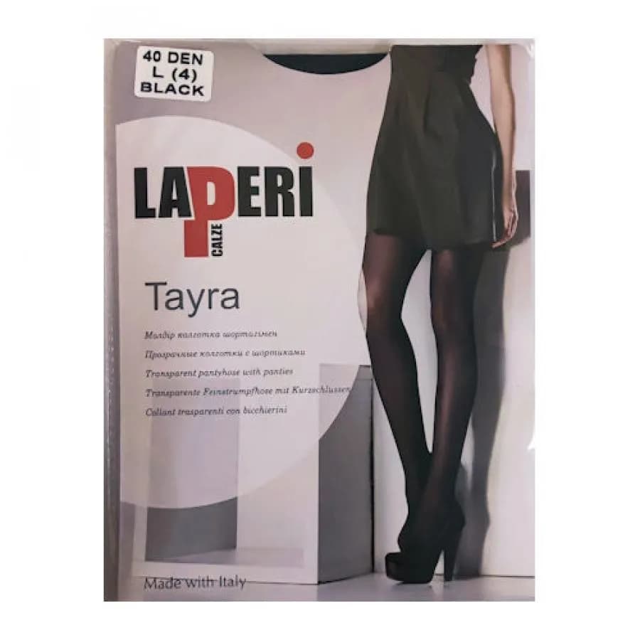 Колготки La Peri TAYRA 40 den, L (4), чёрные