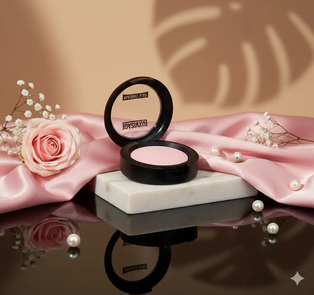 LUXVISAGE Silk Dream румяна №1 розовый