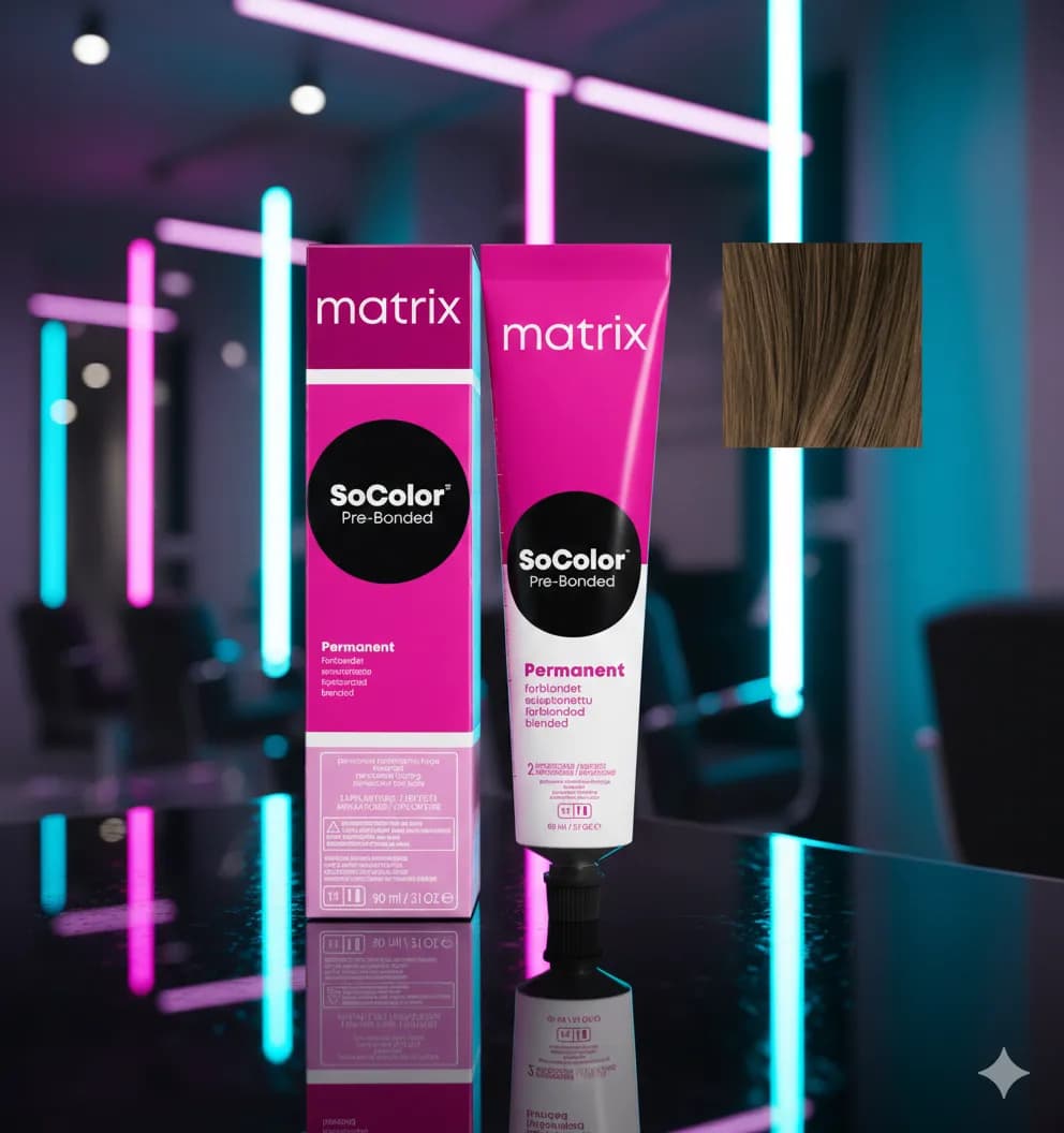Крем-краска Matrix SOCOLOR 8MA/8.81, светлый блондин мокка пепельный 90 мл