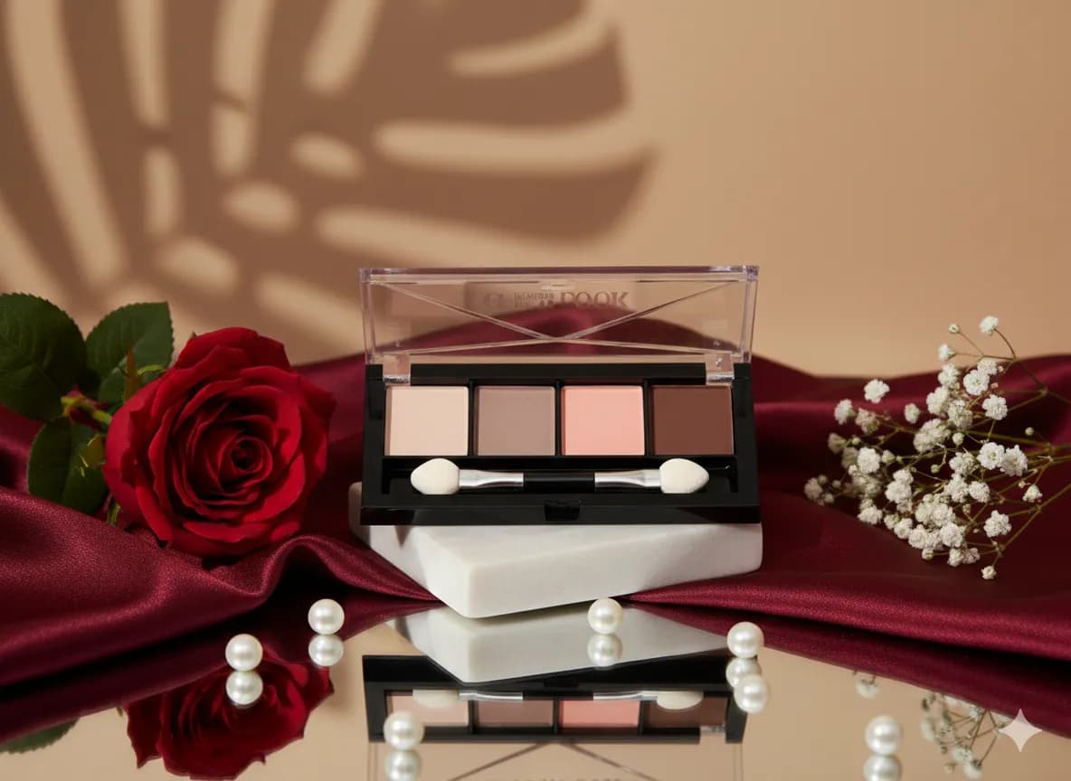 LUXVISAGE тени прессованные Тени для век Glam Look 04 Лиловая 4г № 04 Лиловая